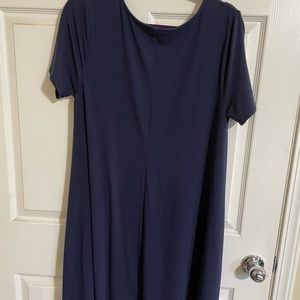 Navy blue dress
